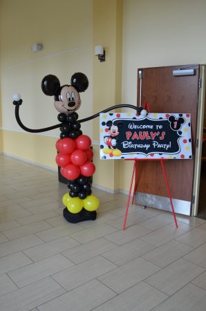 Belly's Balloons Mickey Mouse