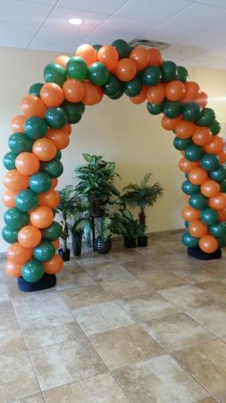 Belly's Balloons Spiral Arch