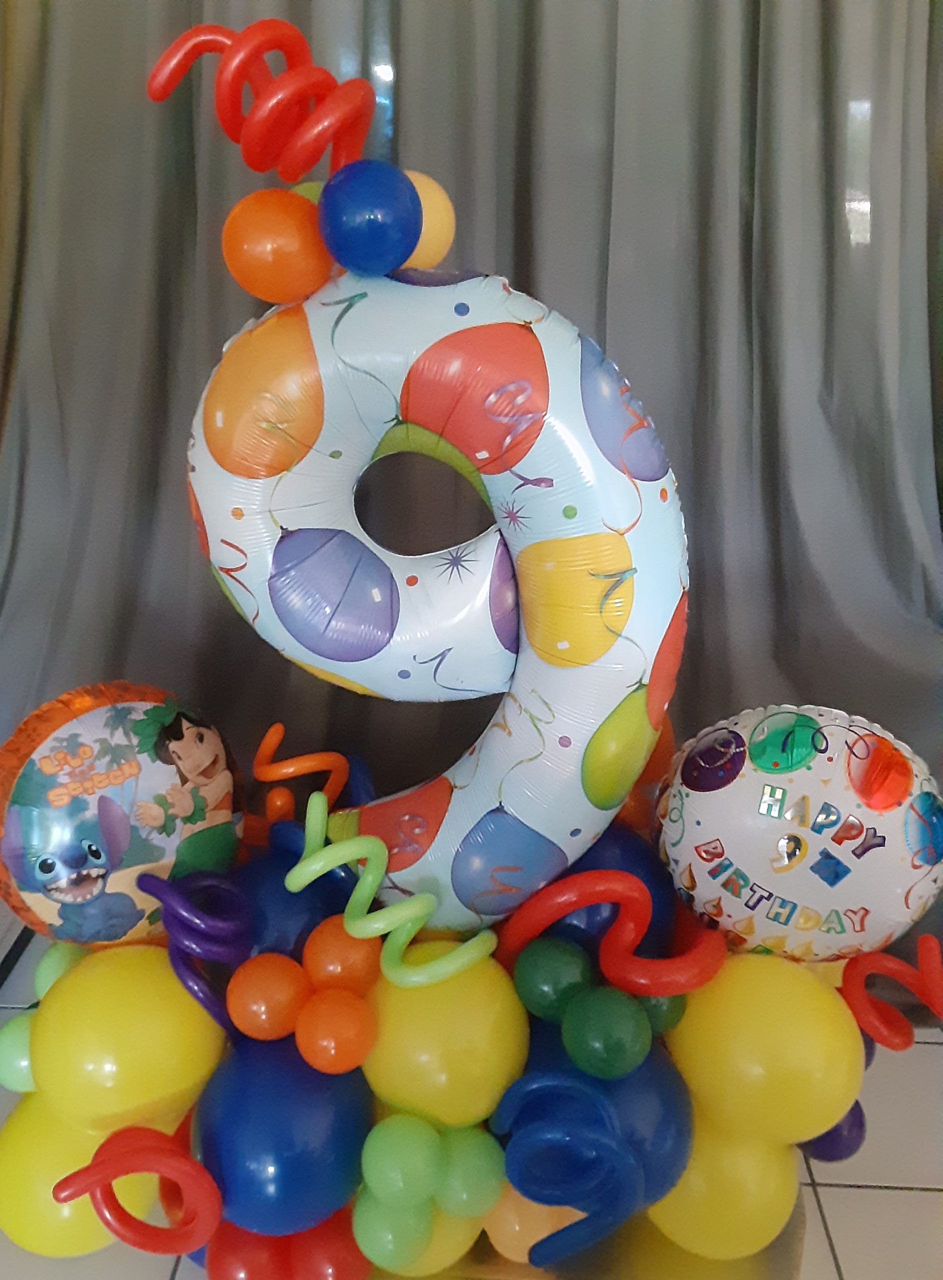 Belly's Balloons Stitch Crazy Column